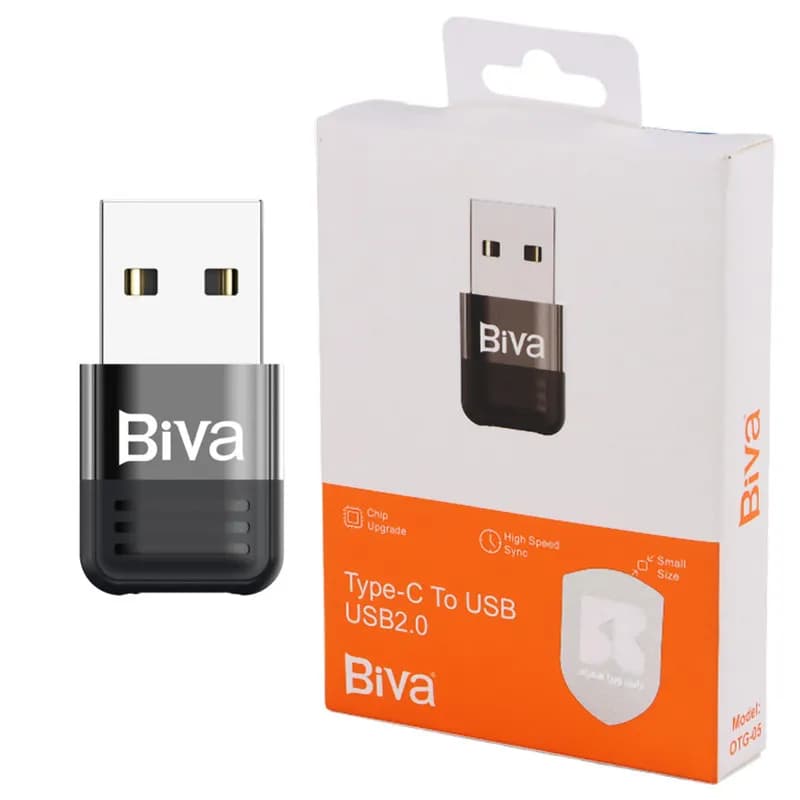 تبدیل USB به Type-c بیوا Biva OTG-05 — تصویر ۵