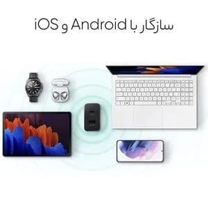شارژر اصلی سوپر فست شارژ سامسونگ Samsung EP-TA220 Duo توان 35 وات — تصویر ۴