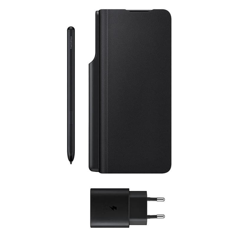 پک اصلی کاور هوشمند ، قلم و شارژر سامسونگ Samsung Galaxy Z Fold3 5G Note Package — تصویر ۹