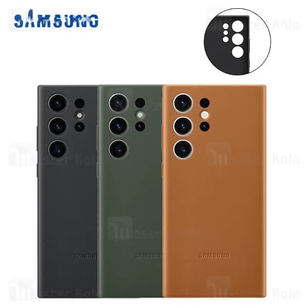 قاب چرمی اصلی سامسونگ Samsung Galaxy S23 Ultra Leather Case — تصویر ۸