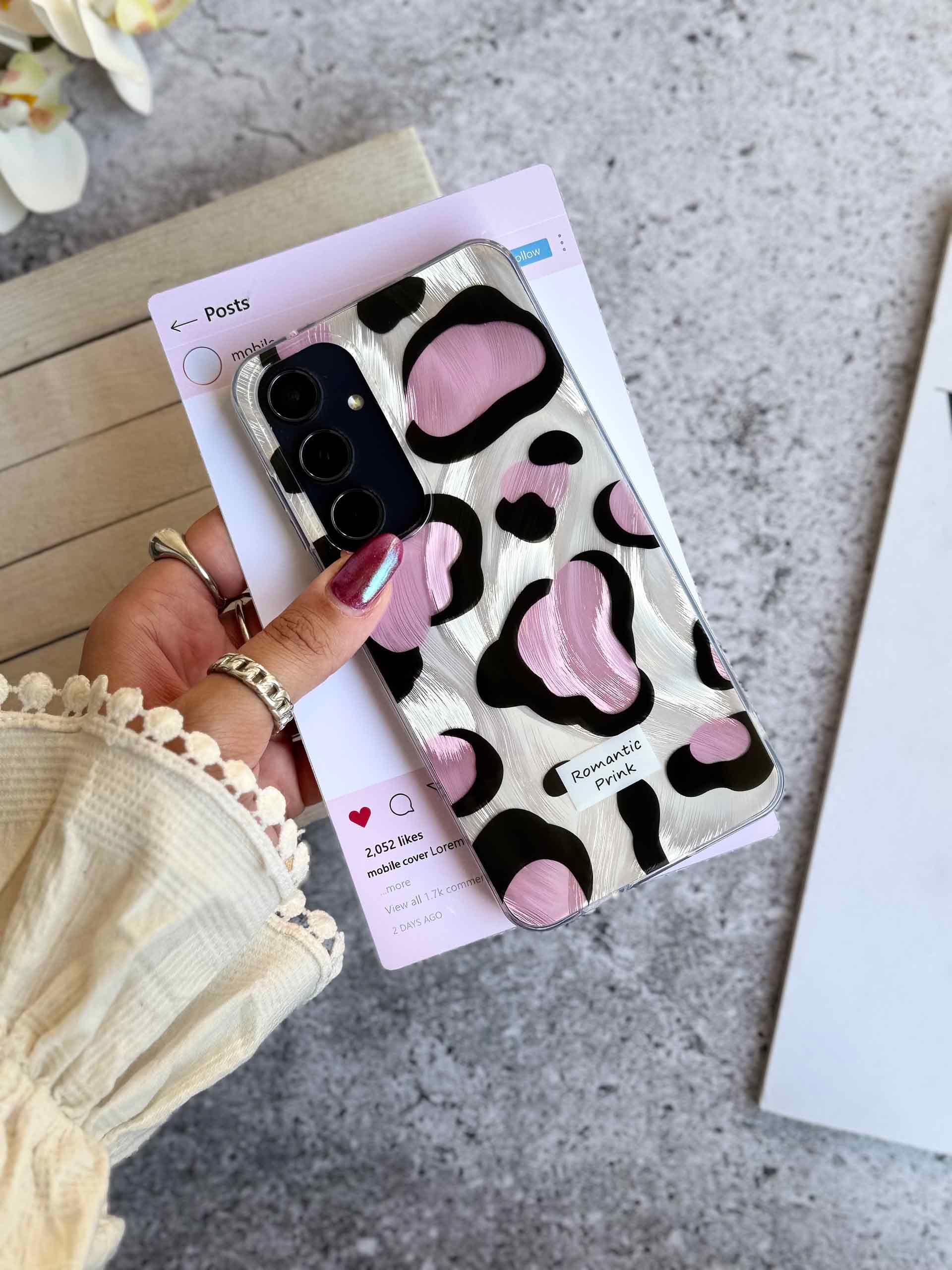 قاب گوشی Romantic Pink — تصویر ۲