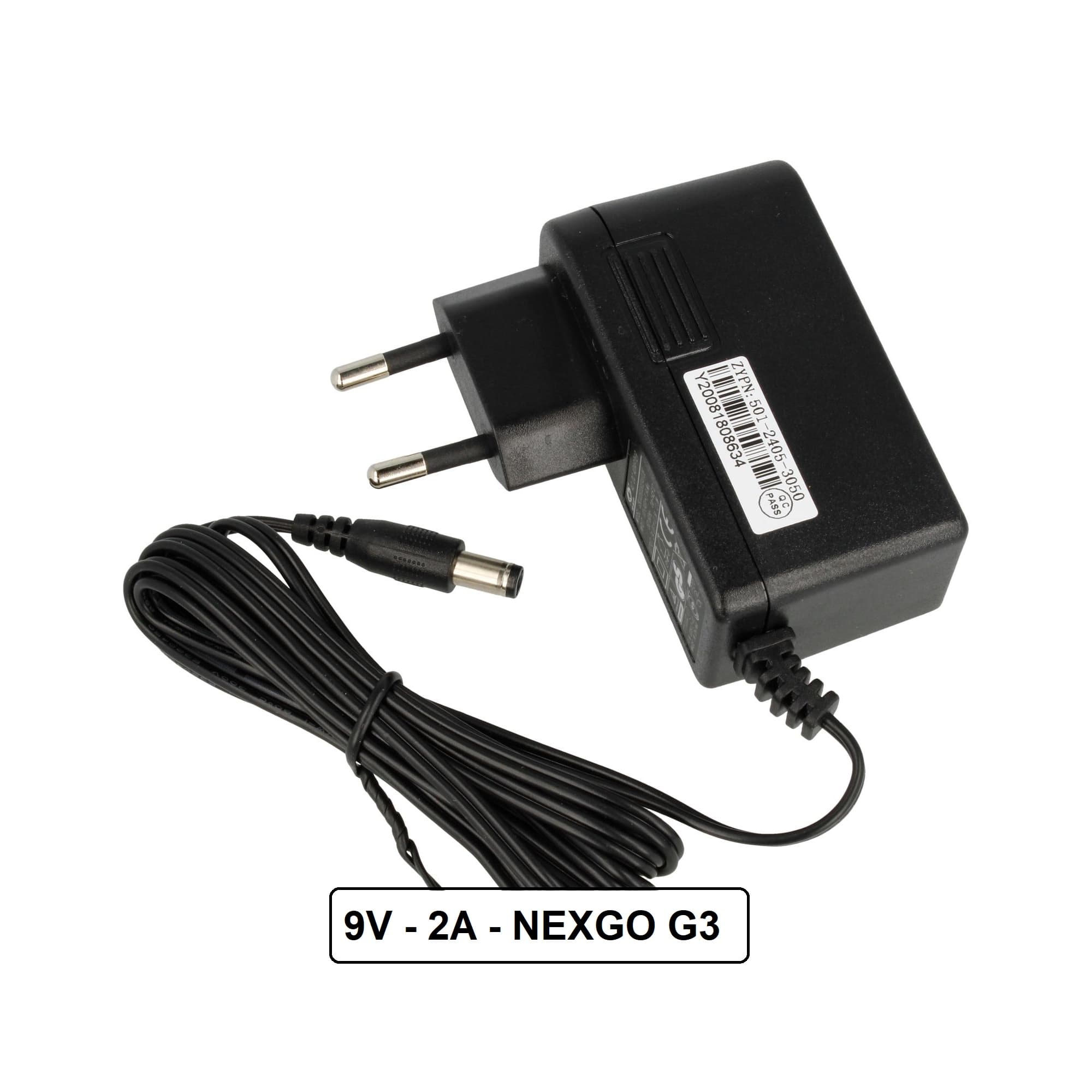 شارژر کارتخوان نکسگو 9v/2a – NEXGO G3 کد B20302