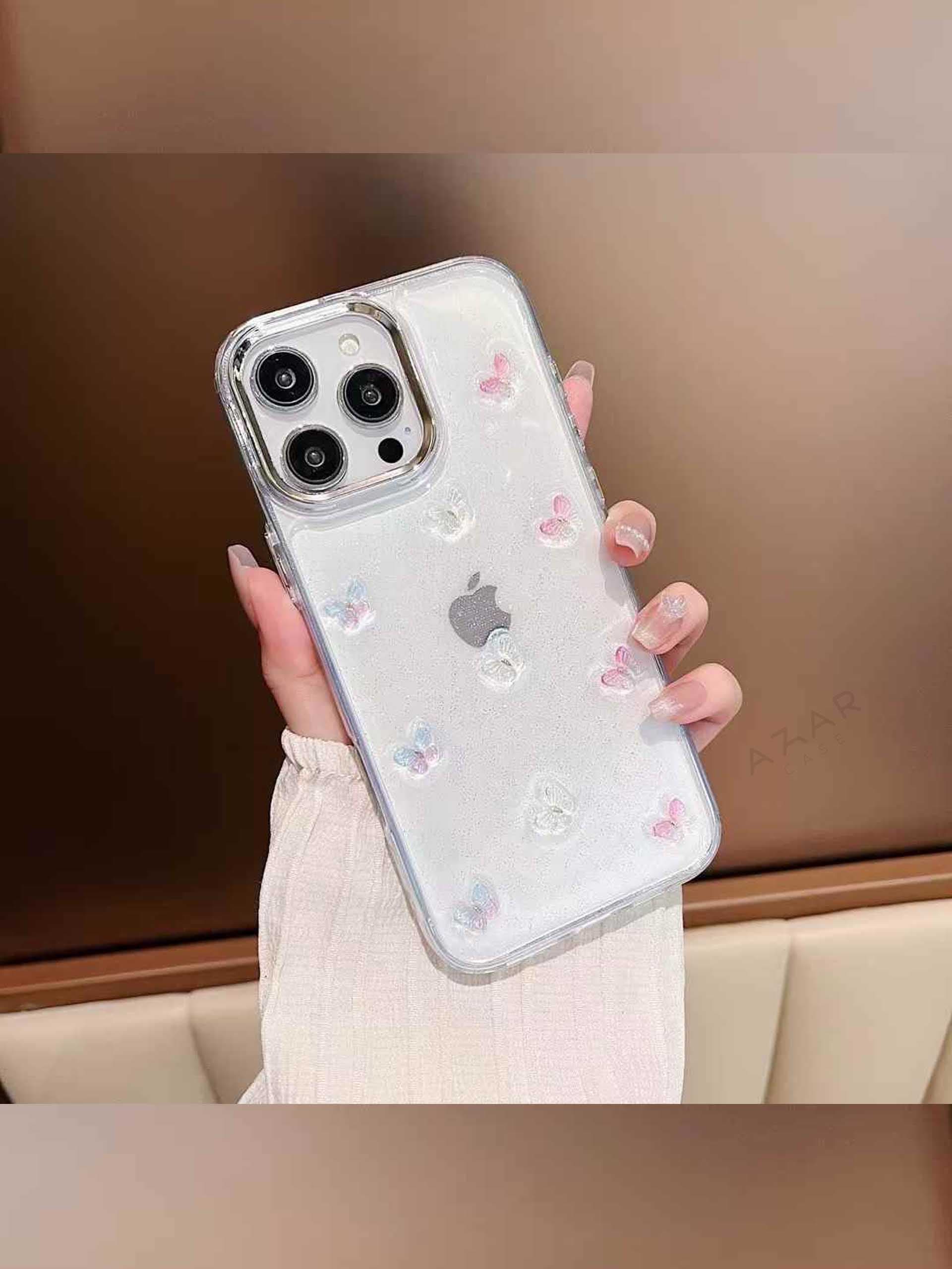 قاب گوشی پروانه رنگی