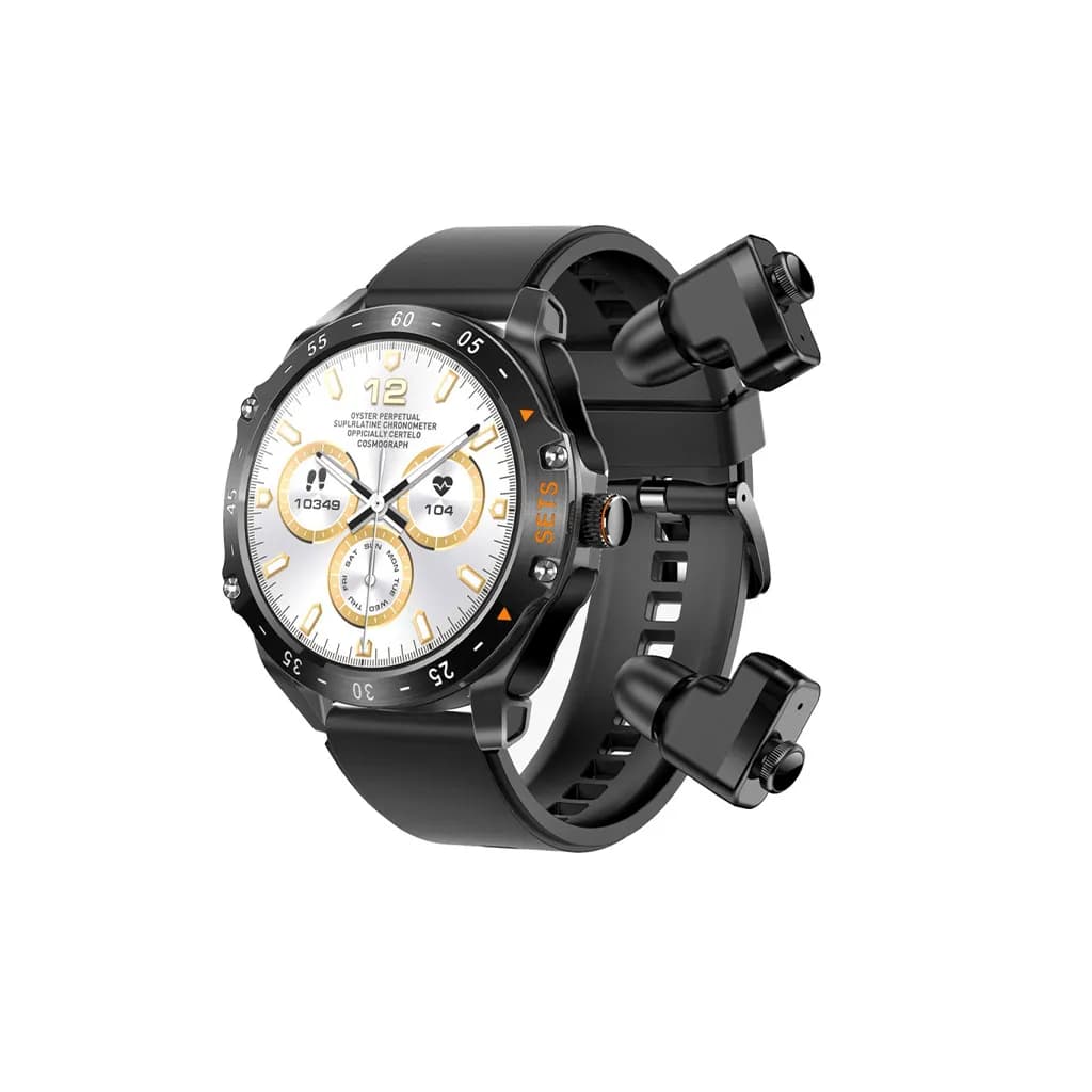 ساعت هوشمند و هندزفری بلوتوث پرودو Porodo Hype Smartwatch With Earbuds