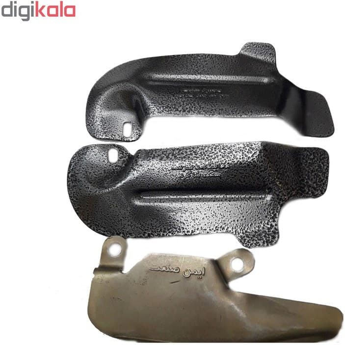 محافظ دستگیره درب و کاپوت خودرو ایمن صنعت کد22 مناسب برای پژو 405 بسته3 عددی کد B20128 — تصویر ۳