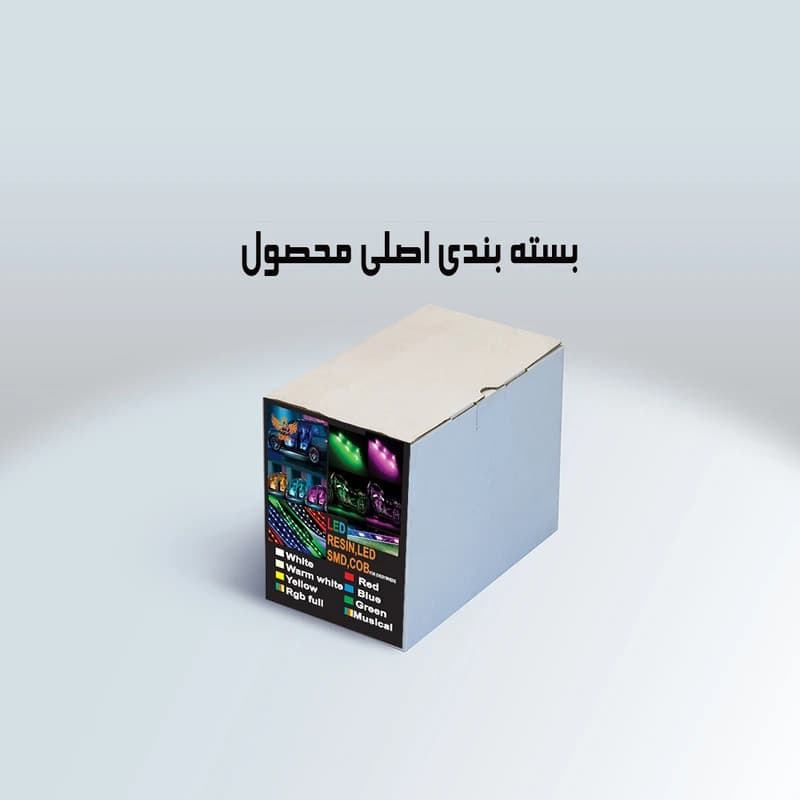 چراغ زیر پایی خودرو مدل LED W کد B20119 — تصویر ۴