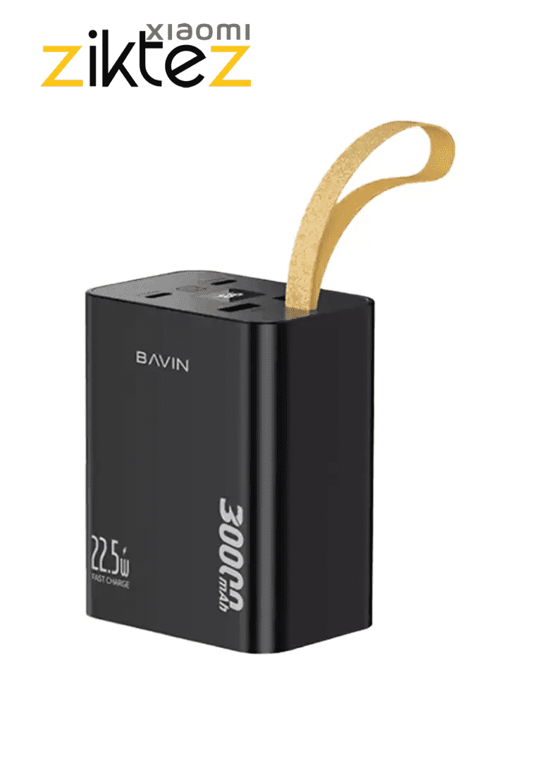 پاوربانک 30000 میلی آمپر باوین Bavin PC1008S توان 22.5 وات — تصویر ۶