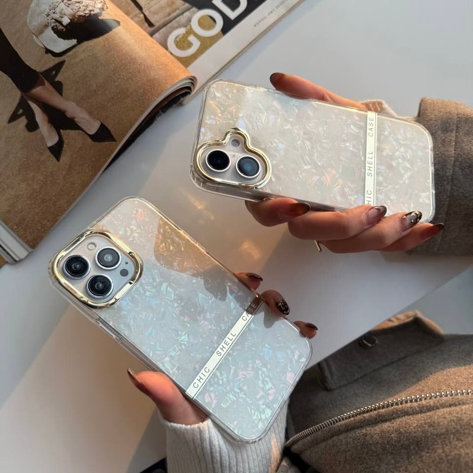 قاب گوشی shic case صدفی — تصویر ۲