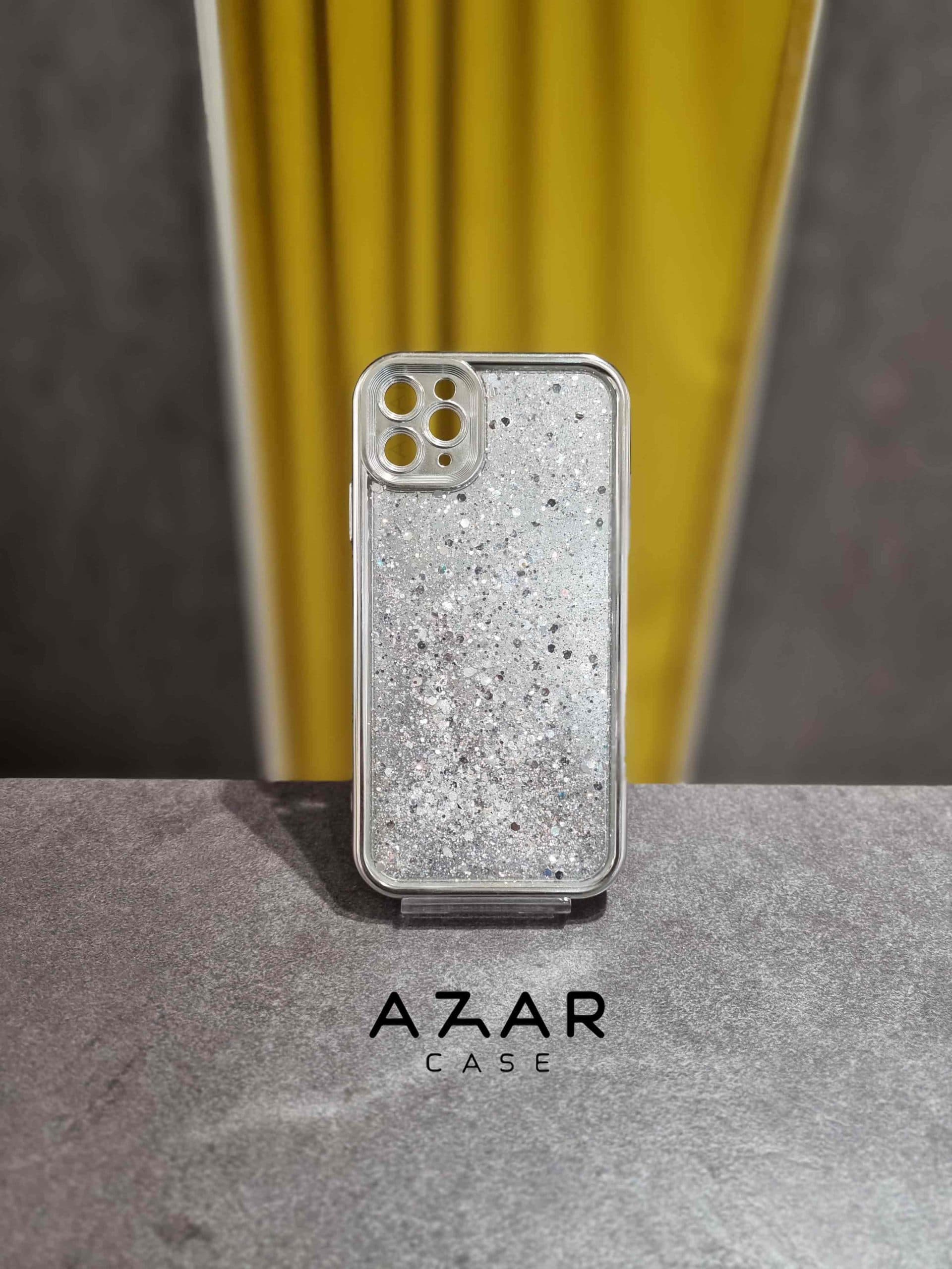 قاب گوشی طرح Silver Glitter