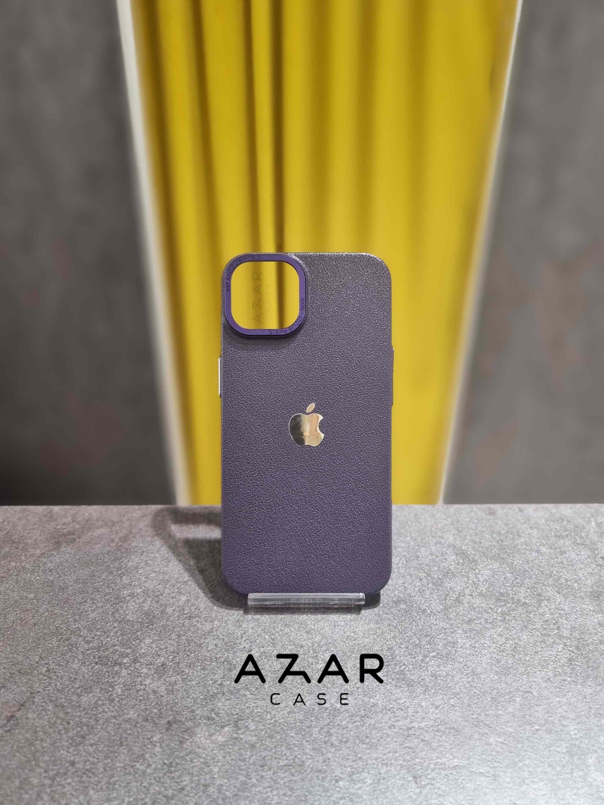 قاب گوشی طرح چرمی متال