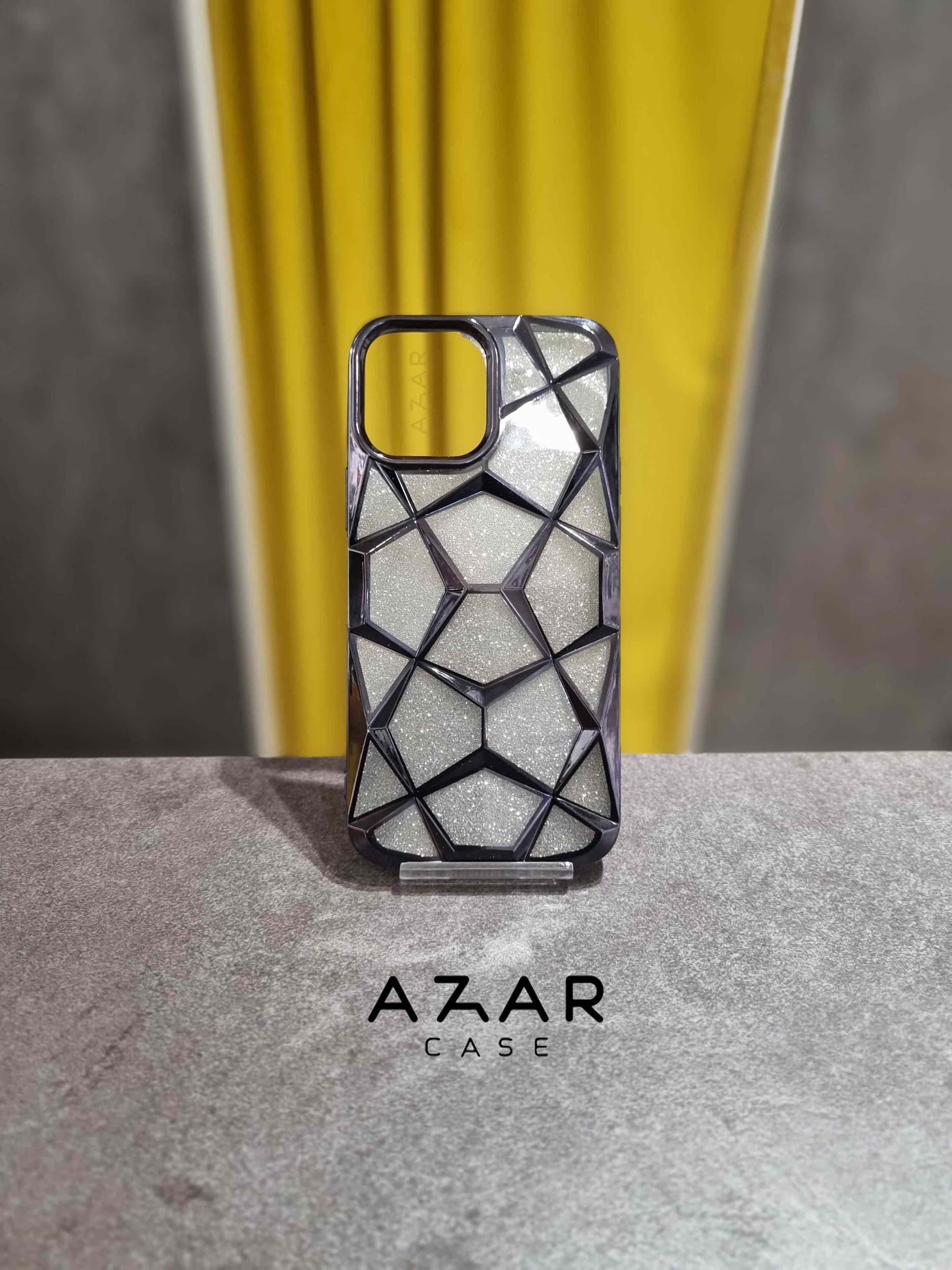 قاب گوشی طرح سه بعدی مشکی