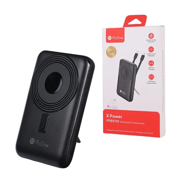 پاوربانک فست شارژ ProOne 10000mAh مدل PPB5119 – مشکی — تصویر ۳