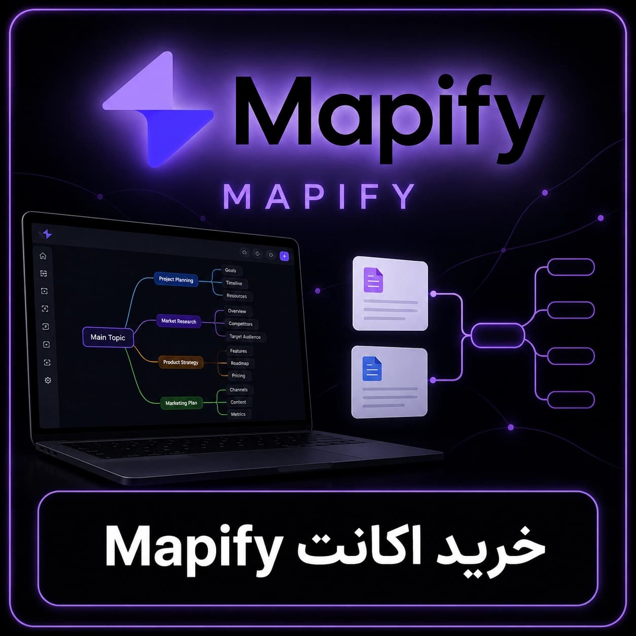 اکانت Mapify مپیفای روی ایمیل شما