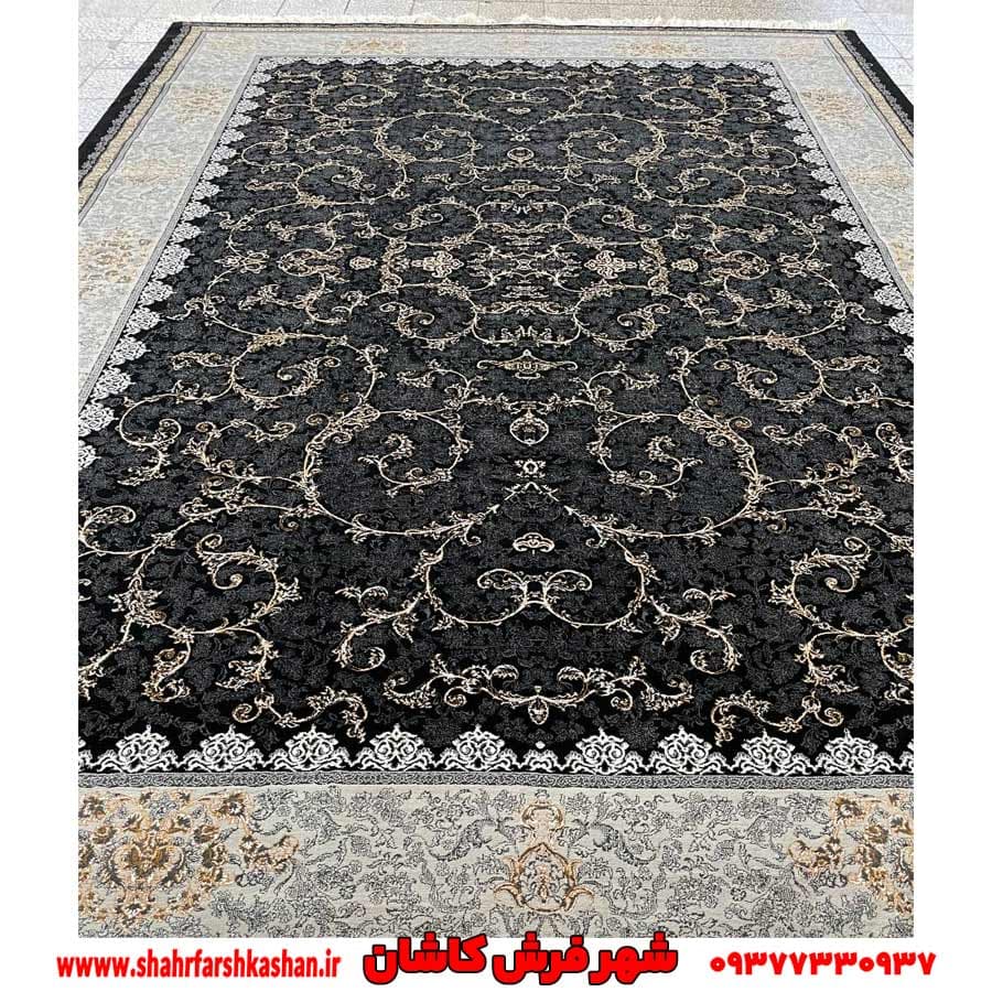 فرش هفتصد شانه طلاکوب افشان افرا