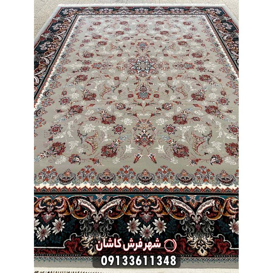 فرش افشان کاشان 700 شانه هلما فیلی — تصویر ۳