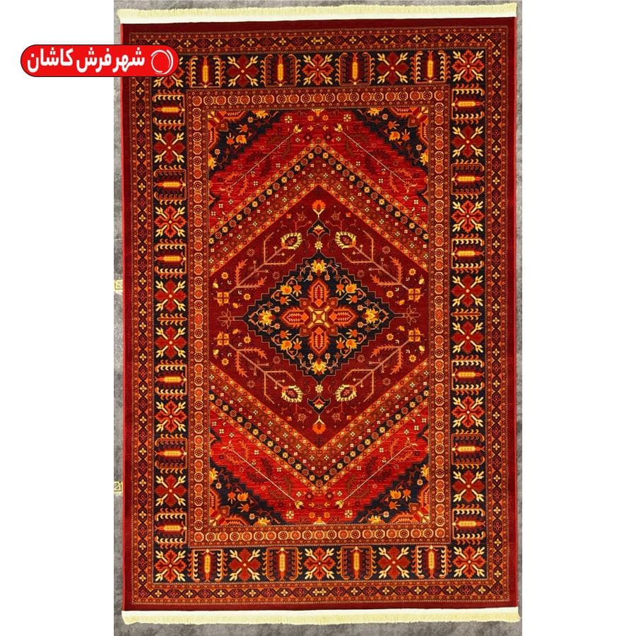 فرش بلوچی 700 شانه زمینه لاکی کد 2829l