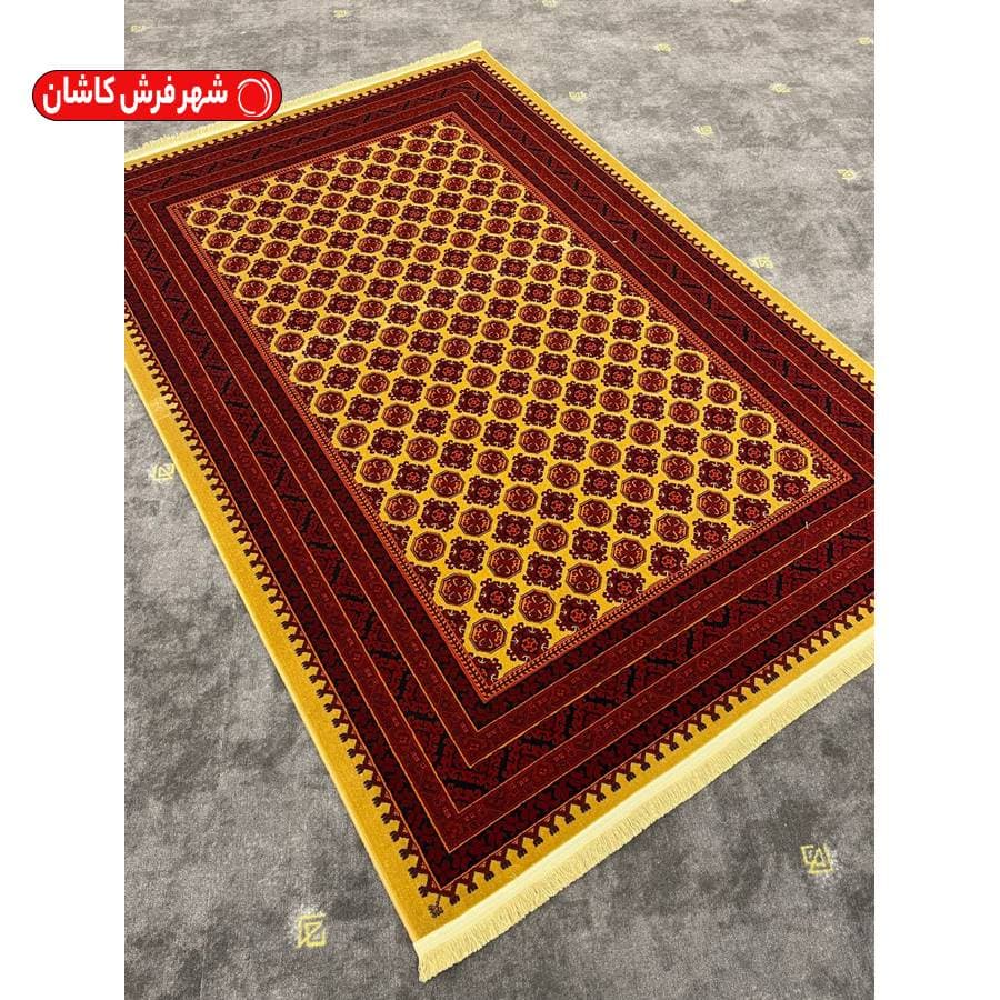 گبه ترکمنی کرم 700 شانه 2814k — تصویر ۳