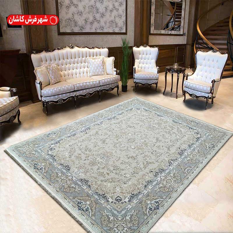 فرش 1200 شانه صدفی طرح کیمیا