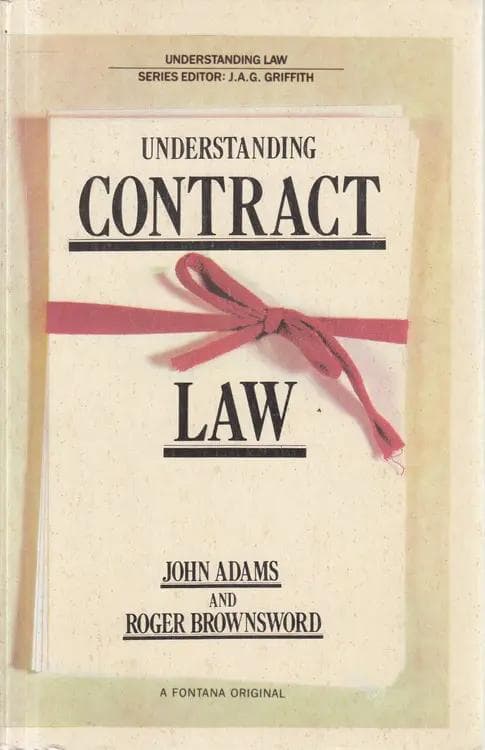UNDERSTANDING CONTRACT LAW