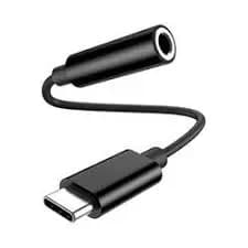کابل تایپ سی به AUX هیسکا مدل W22 طول 10 سانتی متر ا Hiska W24 USB Type C to AUX Cable 10cm