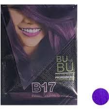 b.u شامپو رنگ ساشه 17