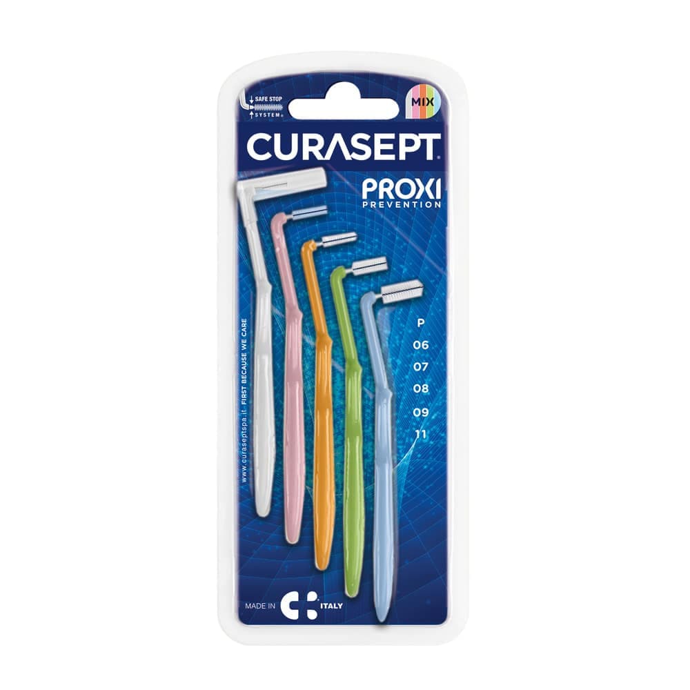 مسواک بین دندانی Curasept Proxi با فرمولاسیون پیشگیری از زاویه