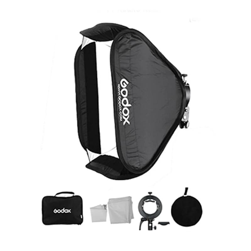 سافت باکس گاداکس (Godox) مدل S2 Speedlite سایز 60x60cm — تصویر ۳