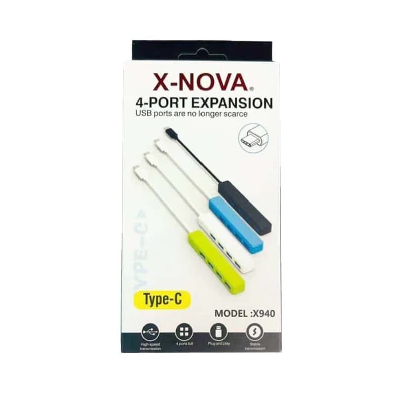 هاب USB به Type-C ایکس نوا (X-NOVA) مدل X940 — تصویر ۲