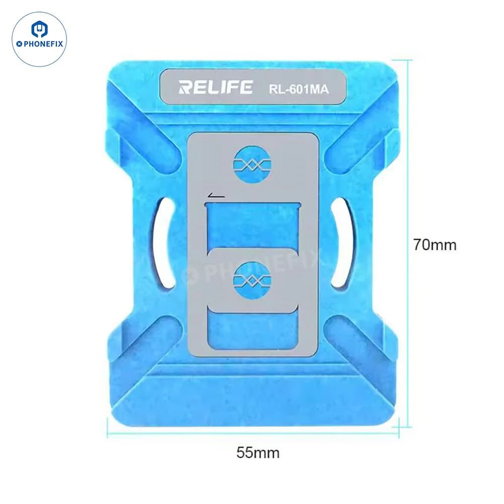 شابلون مگنتی RELiFE RL-601MA سی پی یو 11 تا 17 آیفون — تصویر ۸