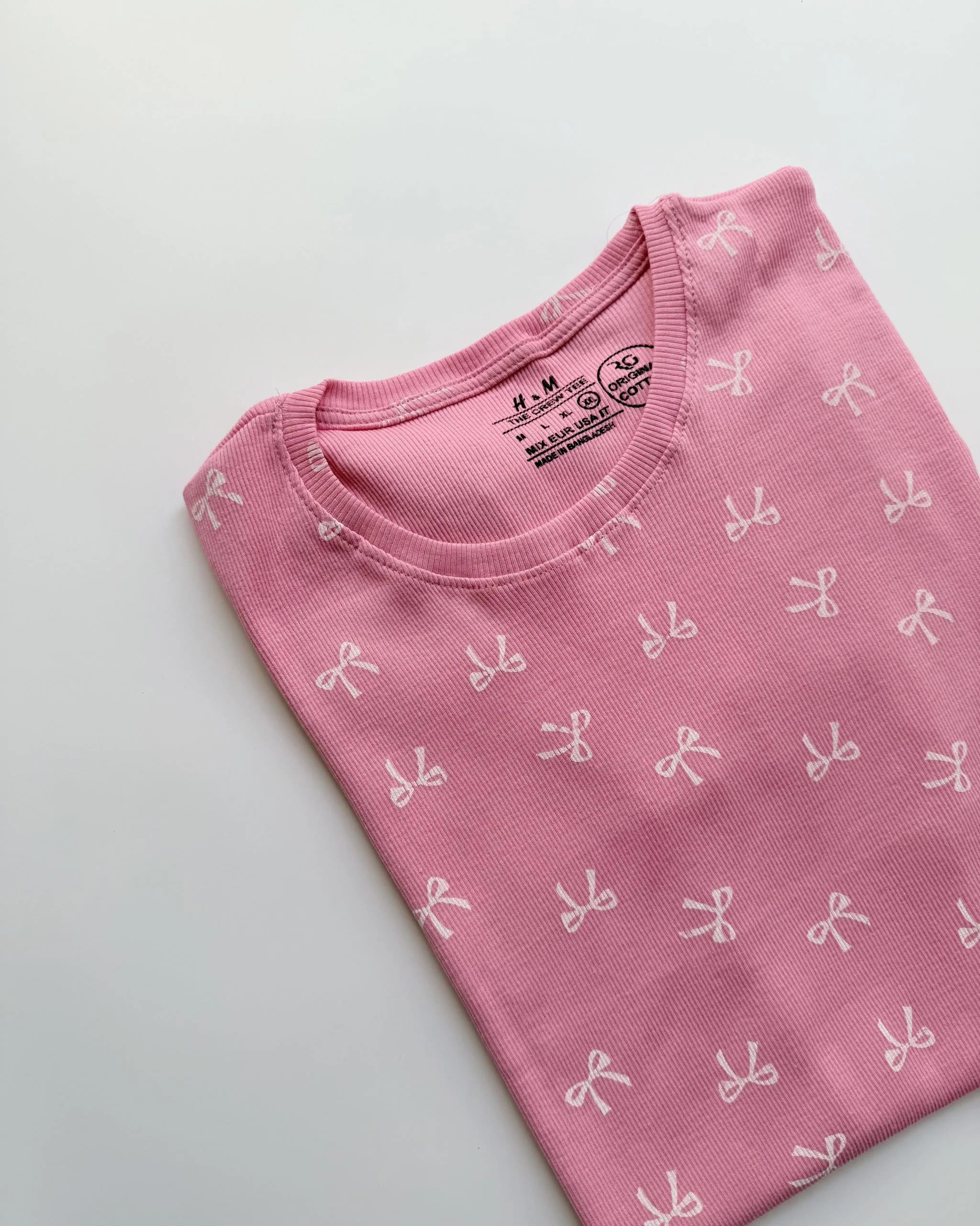 تیشرت H&M کبریتی پنبه سایز 2xl — تصویر ۲