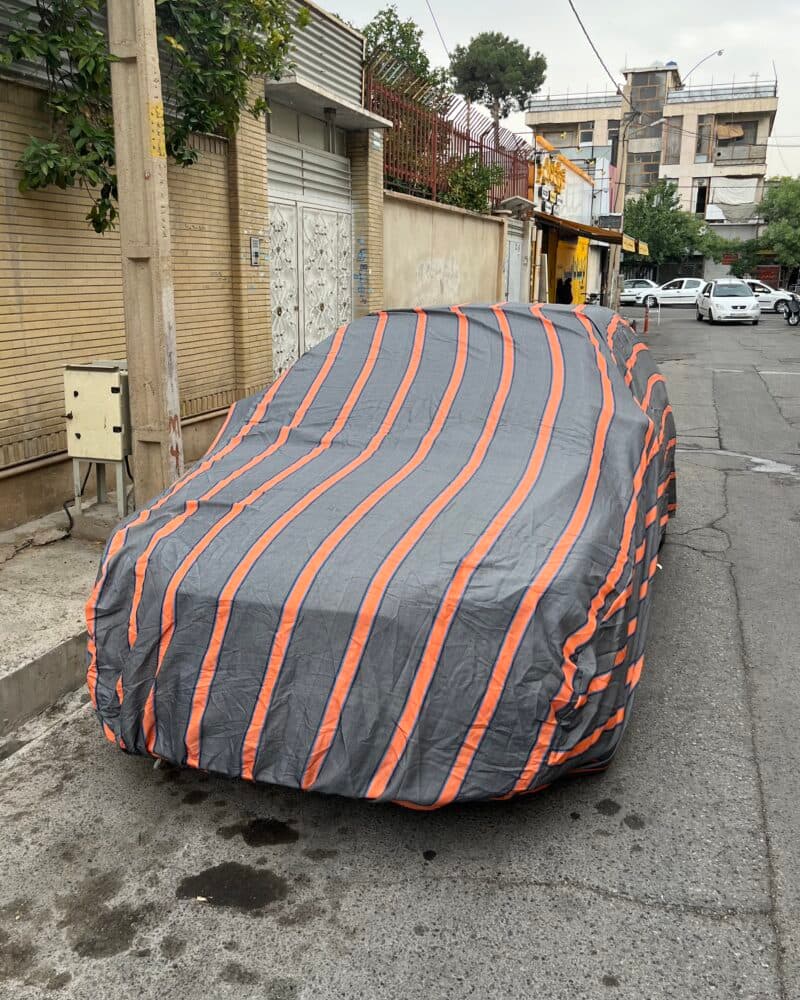 چادر برزنتی ماشین
