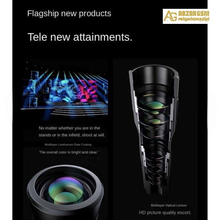 لنز زوم موبایل PICKOGEN P500 MINI — تصویر ۷