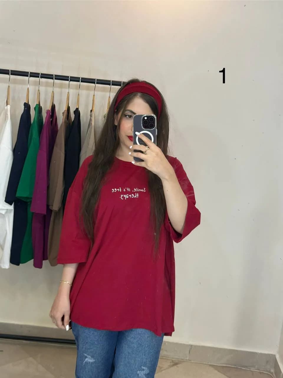 تیشرت سوپرلانگ SMILE — تصویر ۲