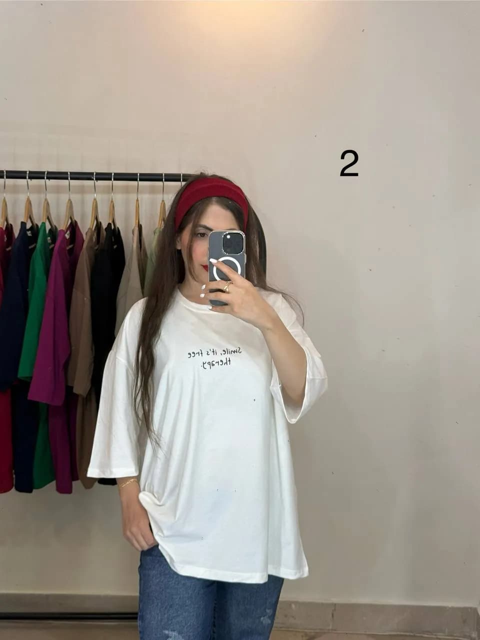 تیشرت سوپرلانگ SMILE — تصویر ۳