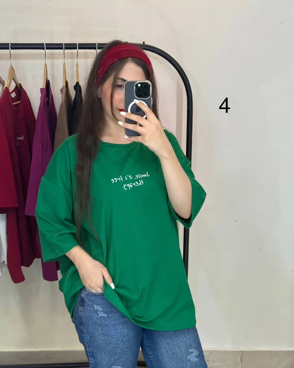 تیشرت سوپرلانگ SMILE — تصویر ۵