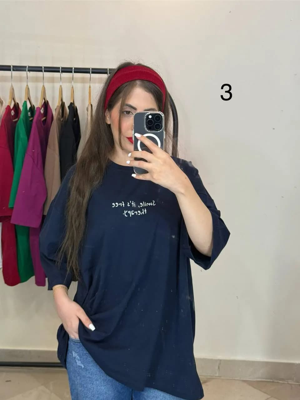 تیشرت سوپرلانگ SMILE — تصویر ۴