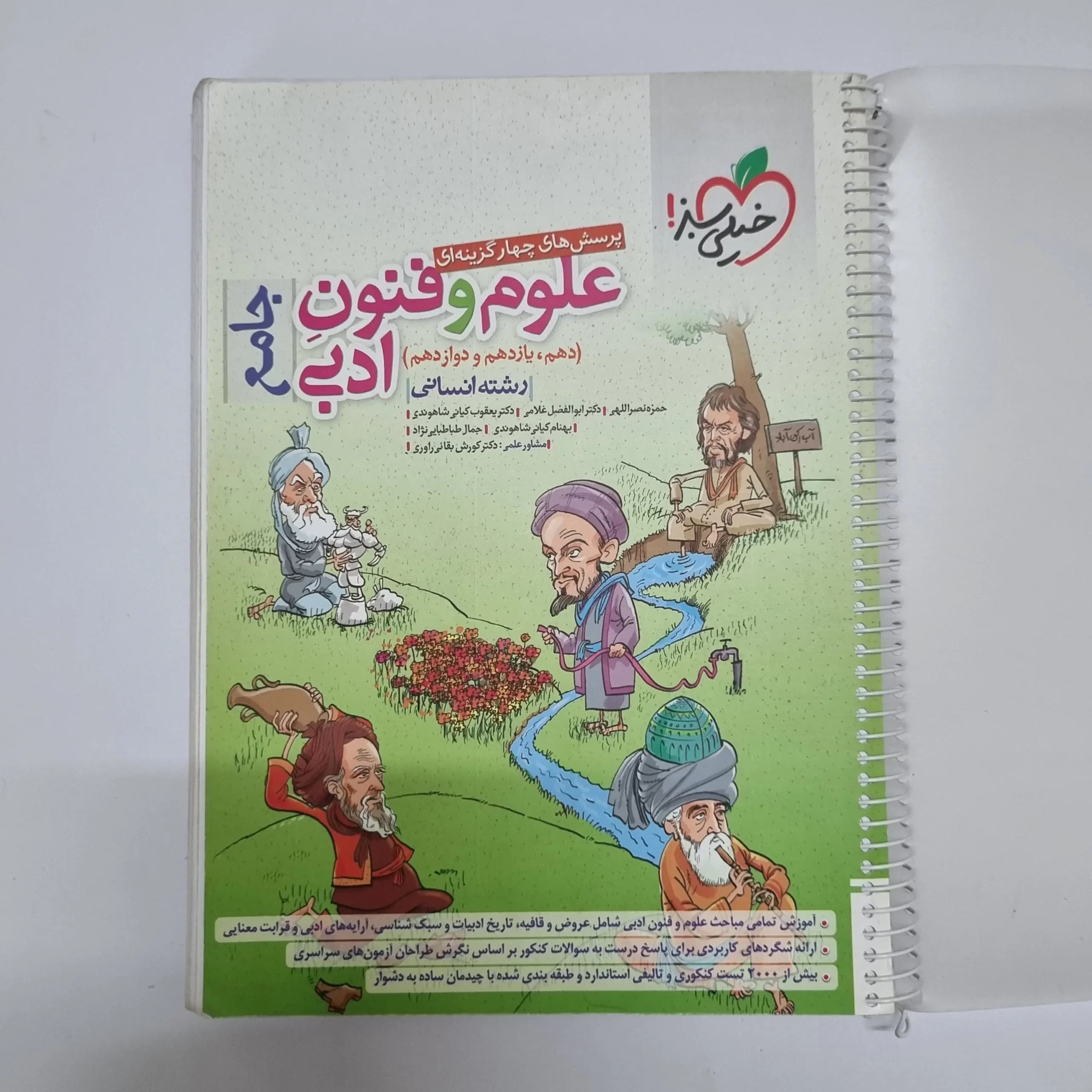 علوم و فنون ادبی جامع خیلی سبز 1401(دست دوم) — تصویر ۲
