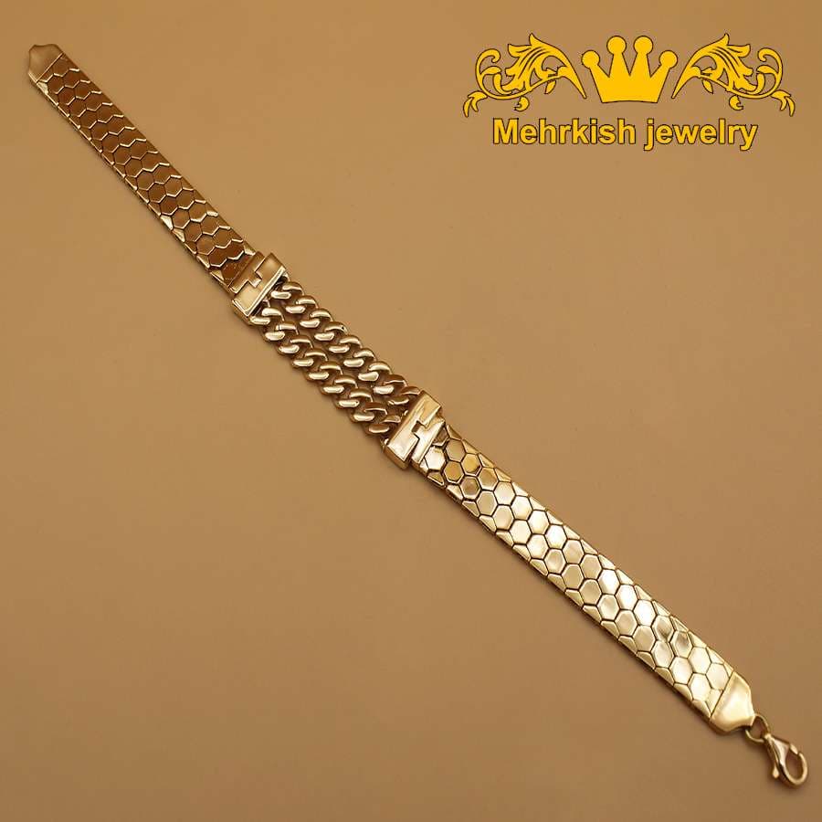 دستبند کارتیه طلای 18 عیار زنانه کد 4706