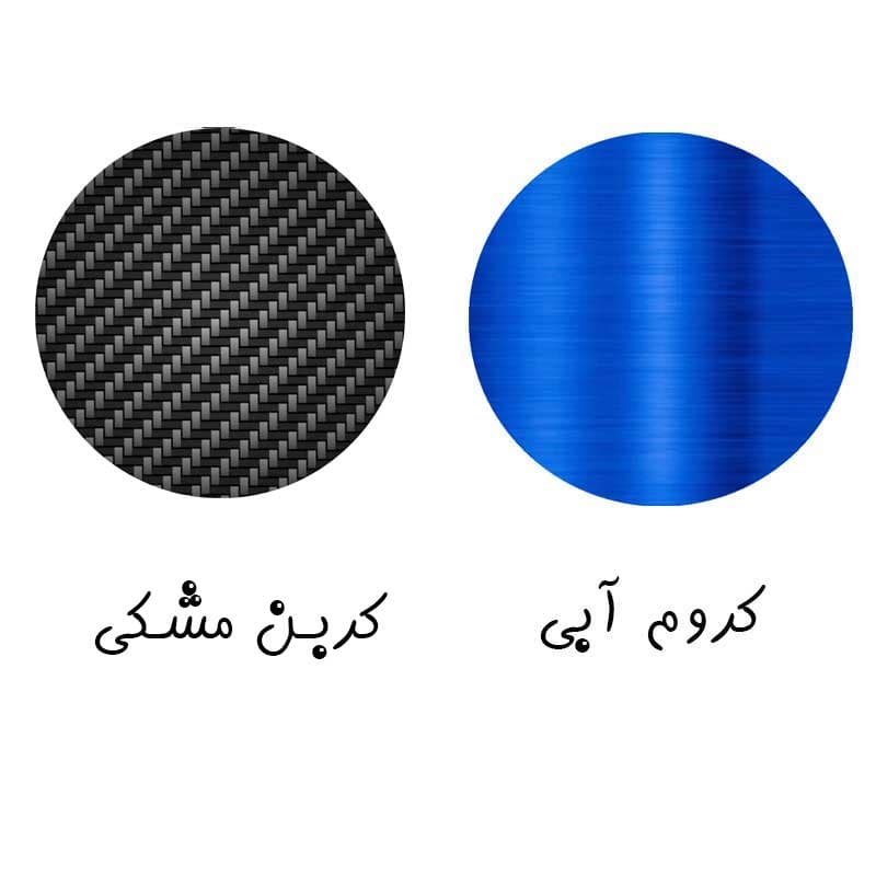 برچسب پارکابی خودرو هیوندا آی10 طرح کربن — تصویر ۵