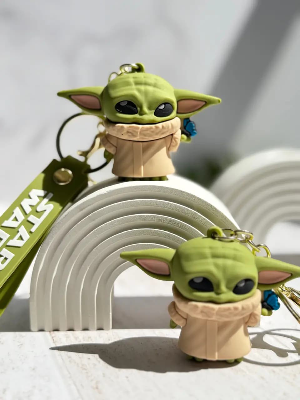 جاکلیدی سیلیکونی Baby Yoda (کدa0159) — تصویر ۳