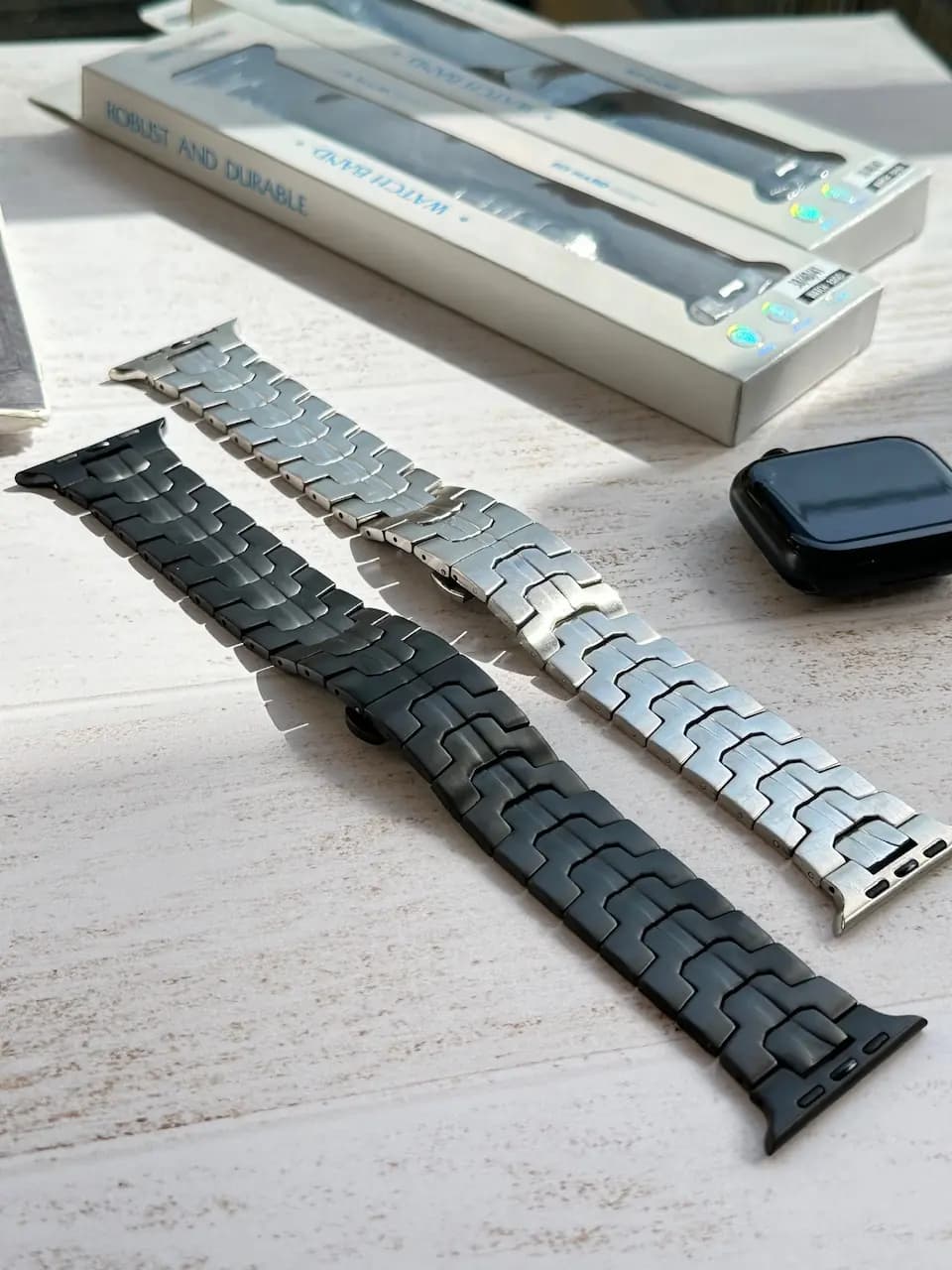بند اپل واچ فلزی iron strap (کدw5035) — تصویر ۴