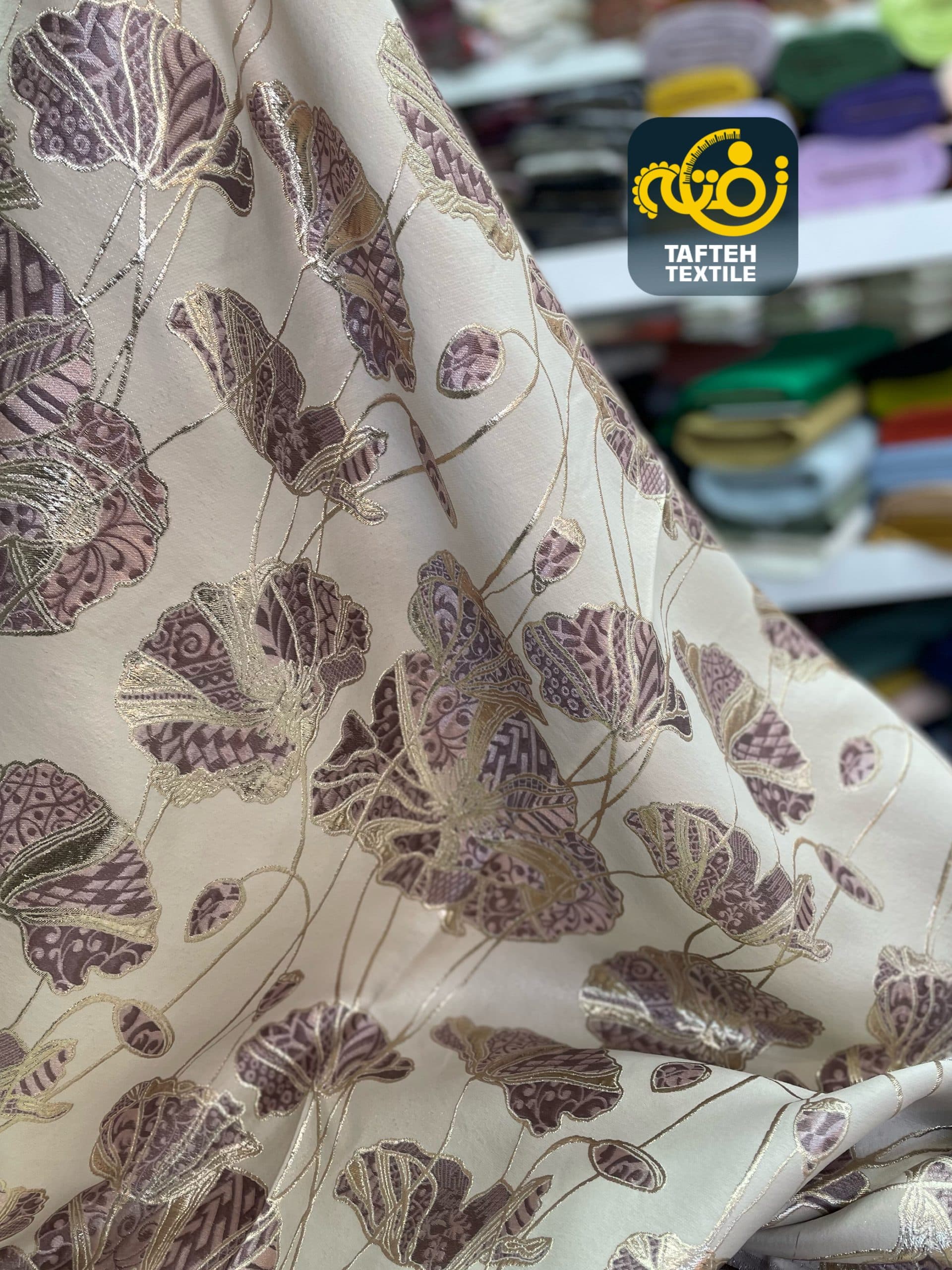 تافته ژاکارد گلدار 1 — تصویر ۲