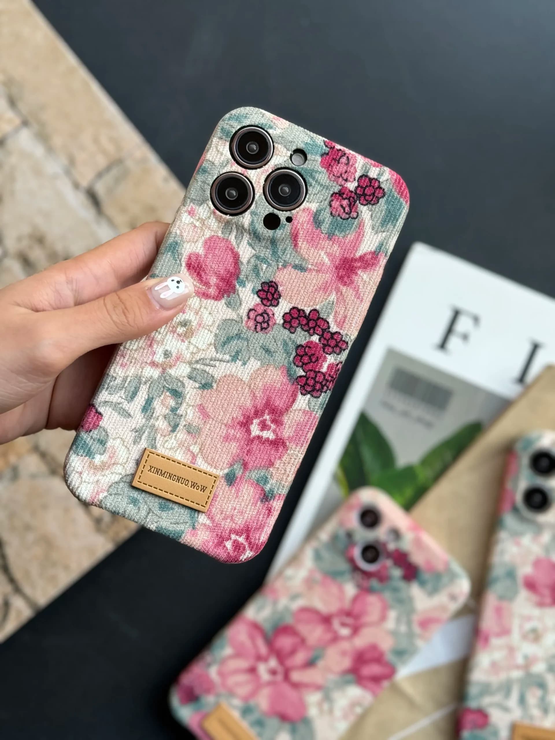 قاب گل پارچه ای — تصویر ۴