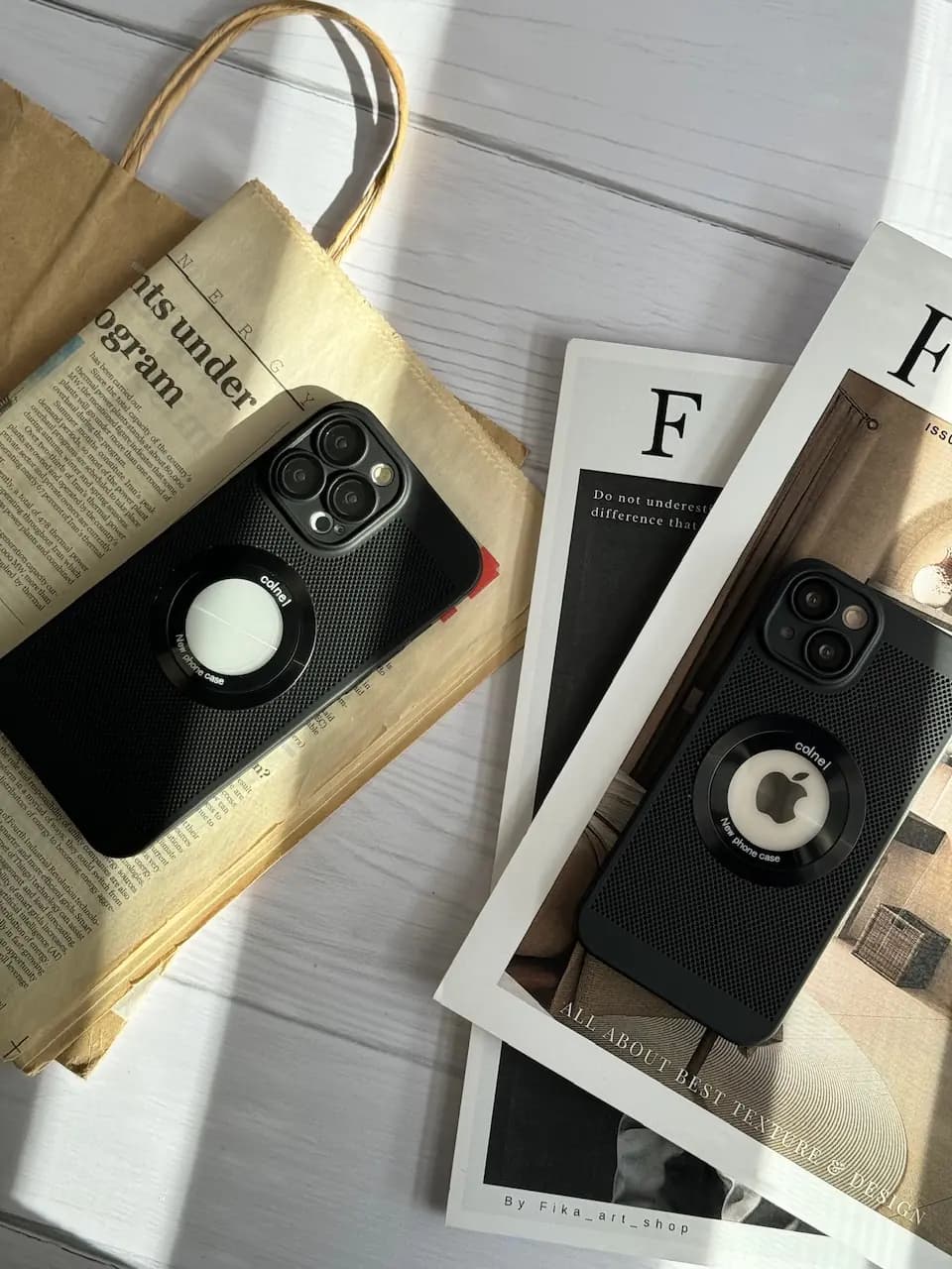 قاب black coinall mesh — تصویر ۴