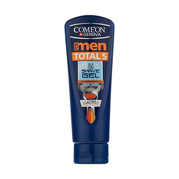 ژل اصلاح ریش مردانه کامان مدل TOTAL 5 حجم ۲۰۰ میلی لیتر