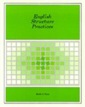 دانلود کتاب English Structure Practices
