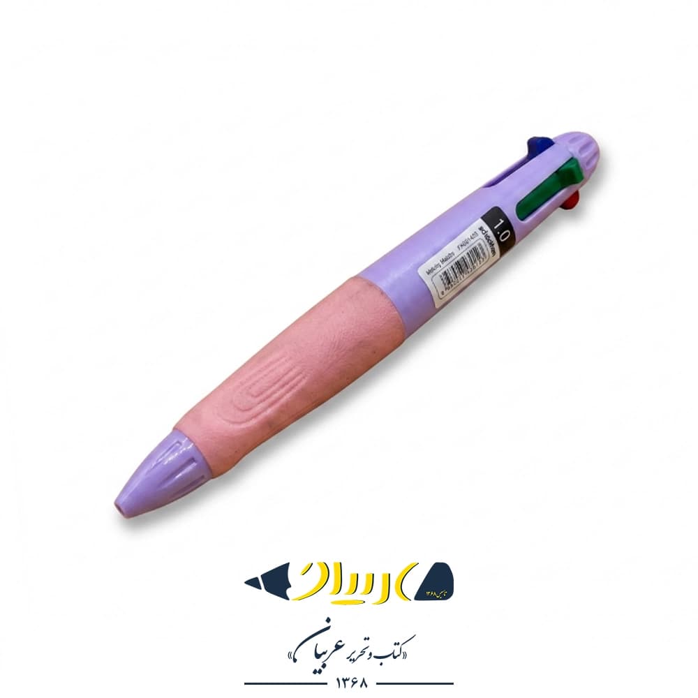 خودکار ۳ رنگ فشاری کوتاه کد ۹۲۱۴۰۳ – برند اسکول فنس — تصویر ۶