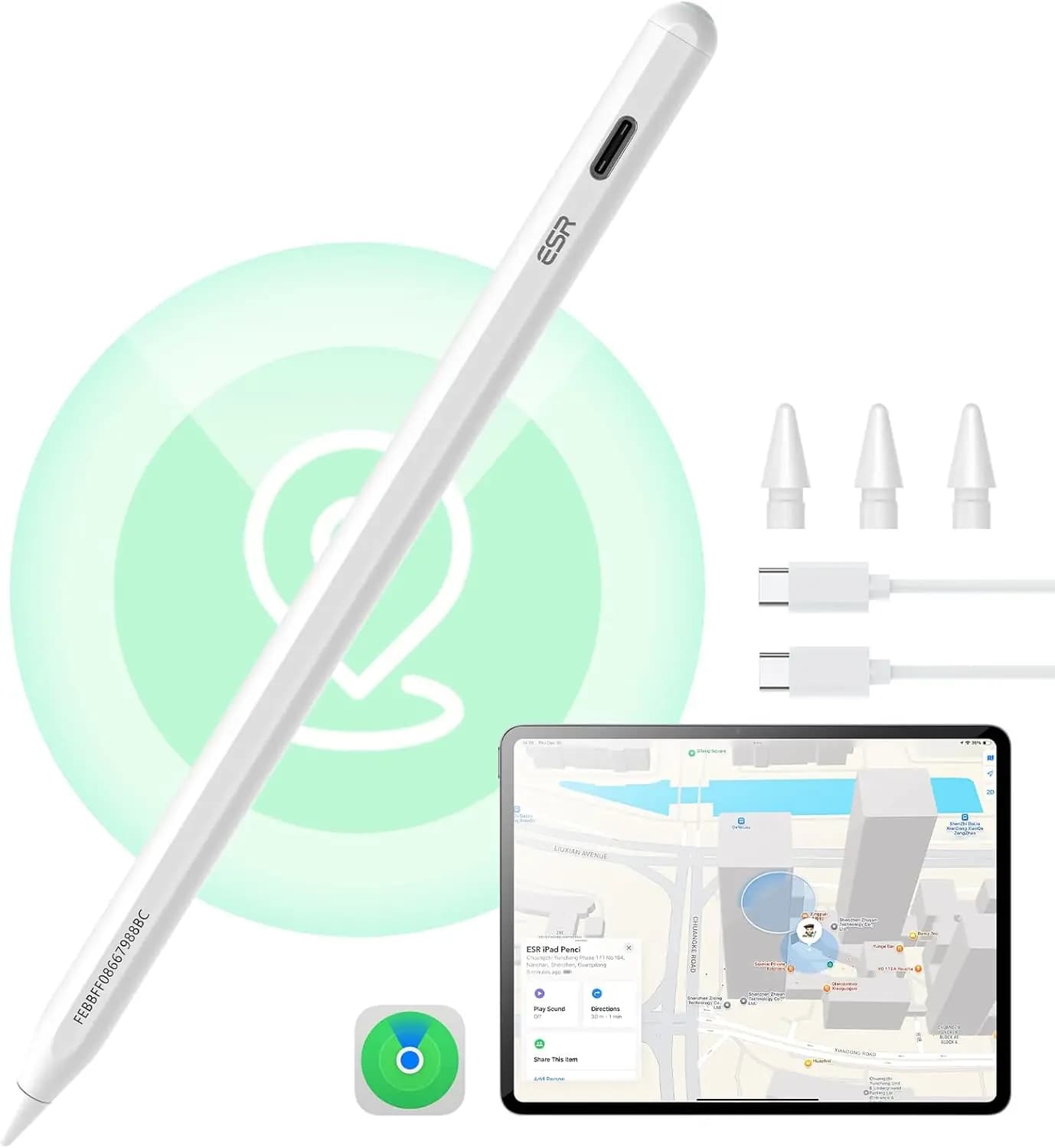 ESR Geo Digital iPad Pencil | ESR قلم آیپد دیجیتال Geo مدل 6C006
