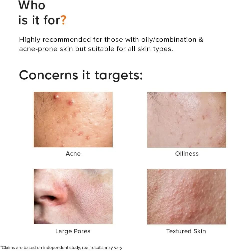 شوینده صورت مینیمال ضدجوش | Minimalist | سالیسیلیک اسید ۲٪ | 100ml — تصویر ۳