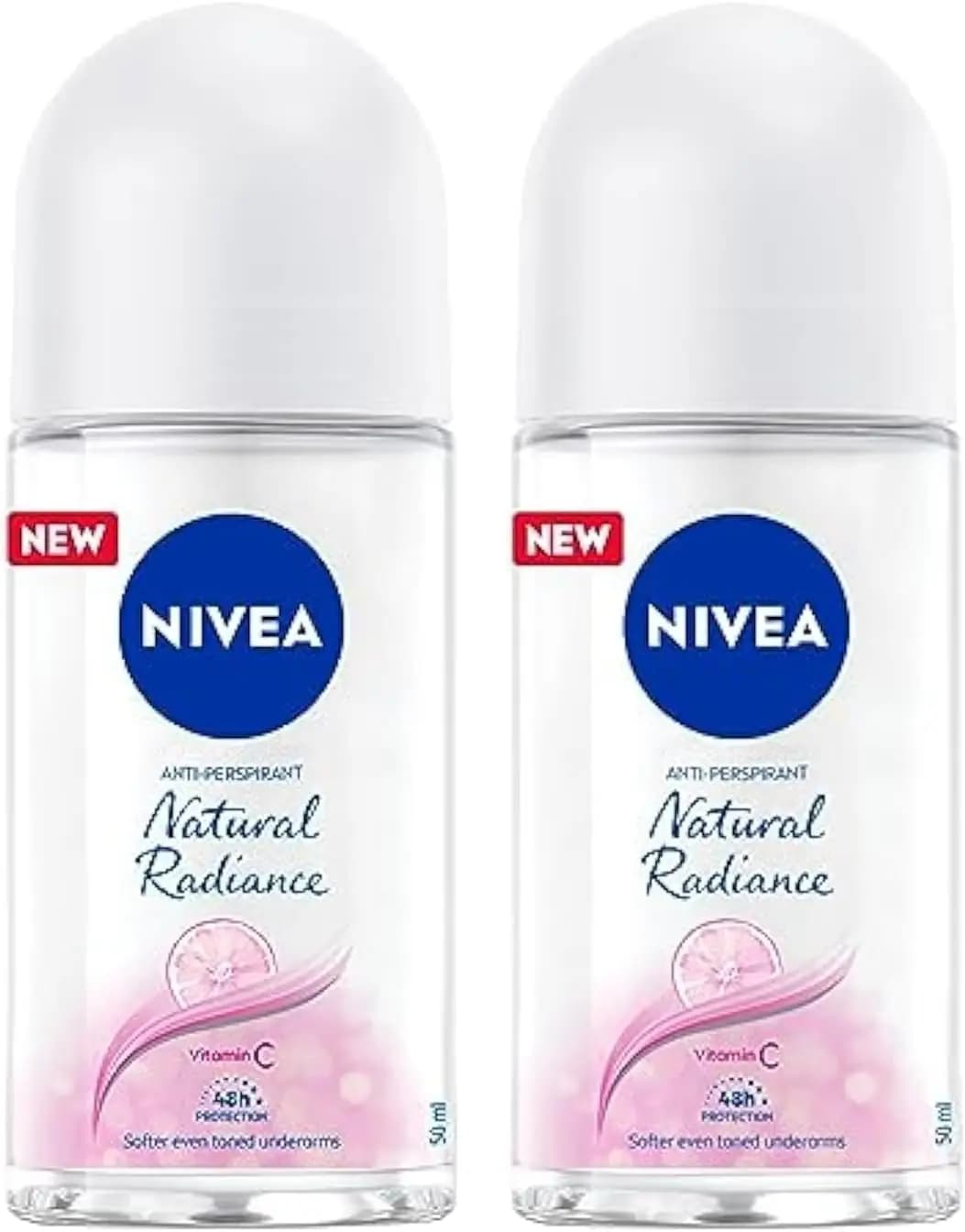 ضد تعریق رول‌آن NIVEA | Women Natural Radiance 50 ml (2 عددی)